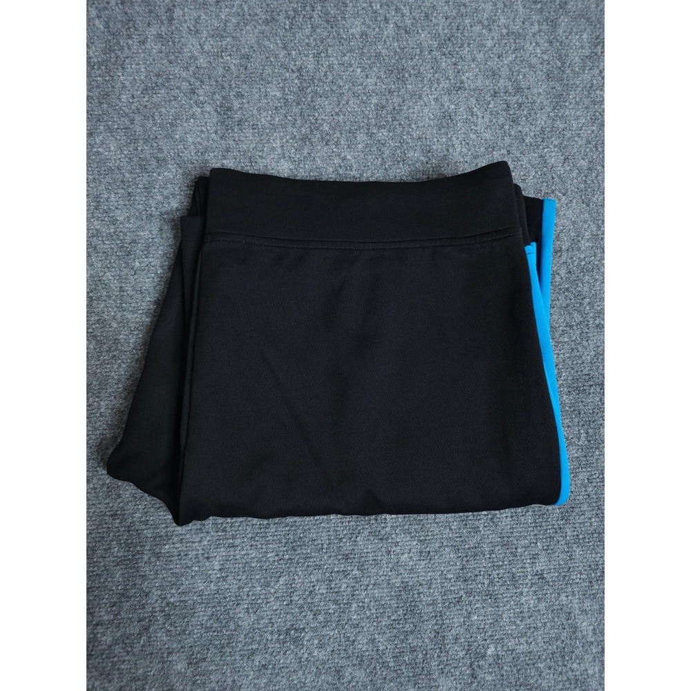 Lauren Ralph Lauren Active Pants Womens XL Black Drawstring Wide Leg Athletic